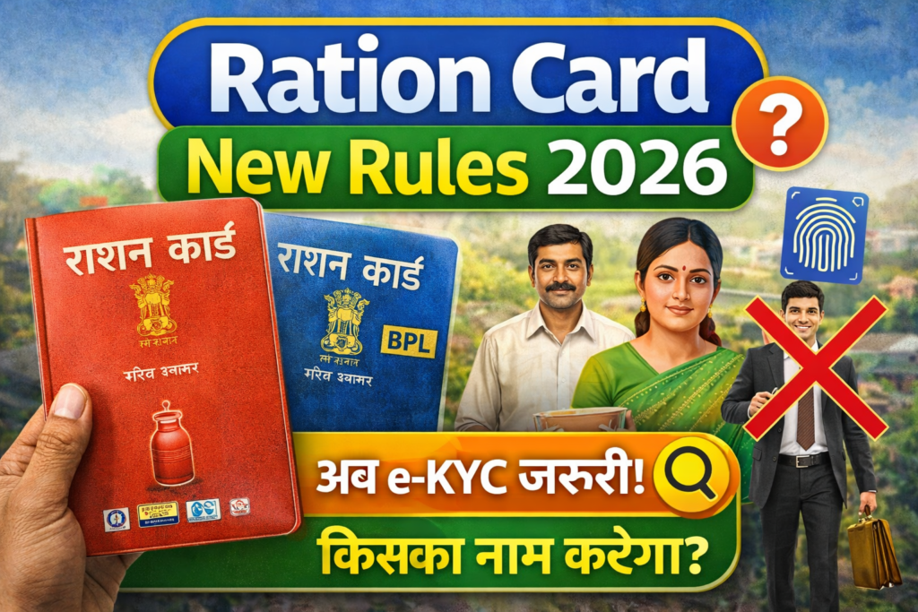 Ration Card New Rules 2026