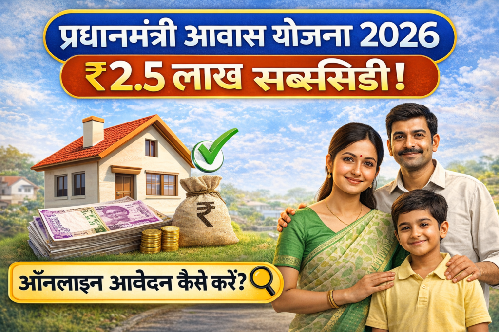 प्रधानमंत्री आवास योजना 2026 new update