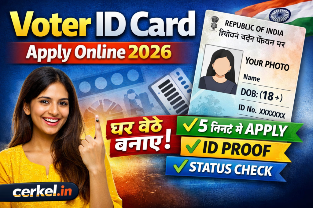 Voter ID Card Apply Online 2026