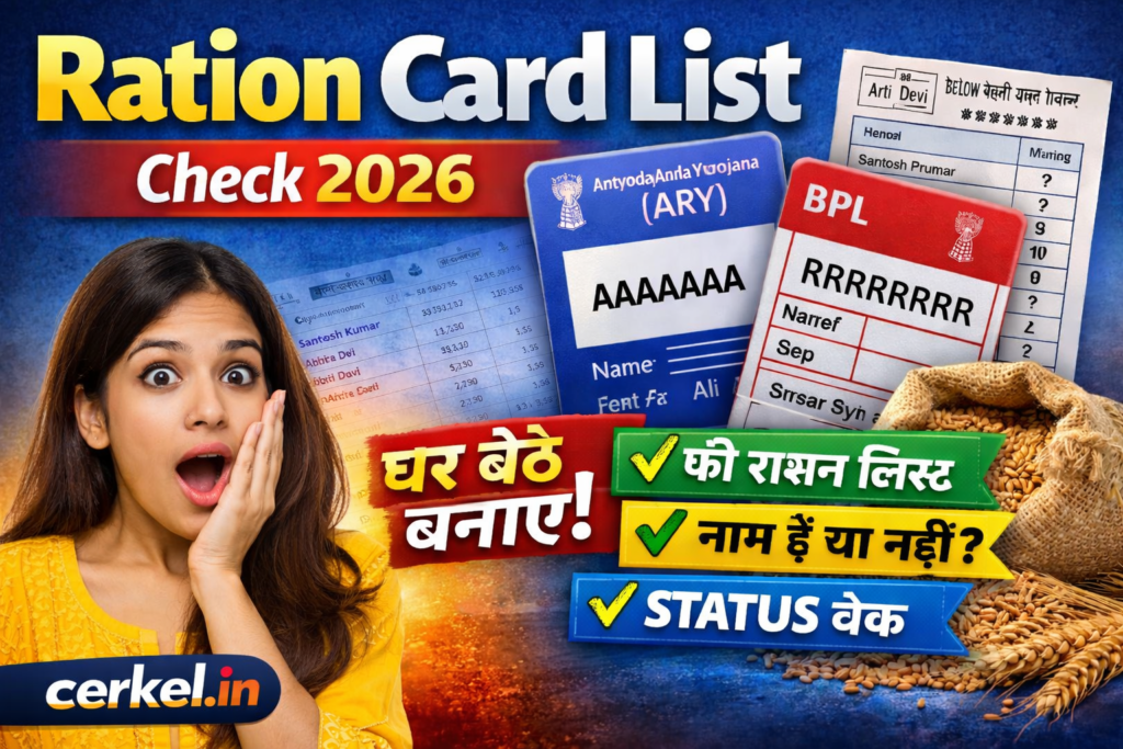 Ration Card List Check 2026