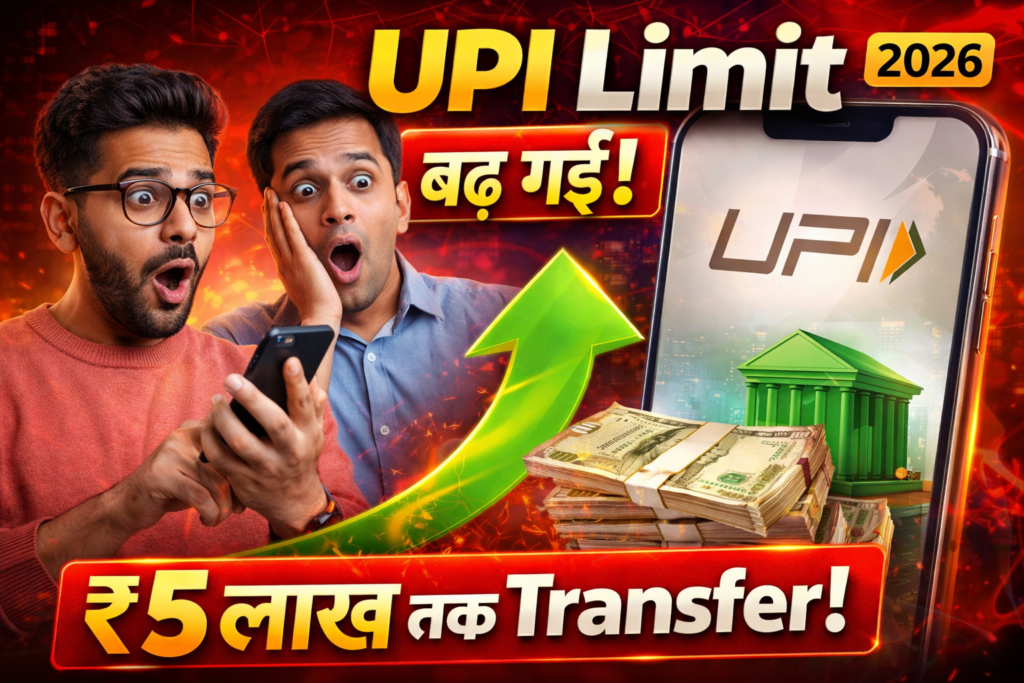 UPI Limit Increase Update 2026