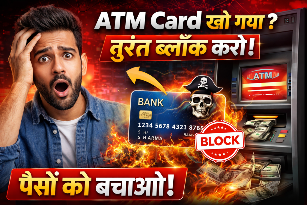 ATM Card Block Kaise Kare 2026 में जानिए आसान तरीके