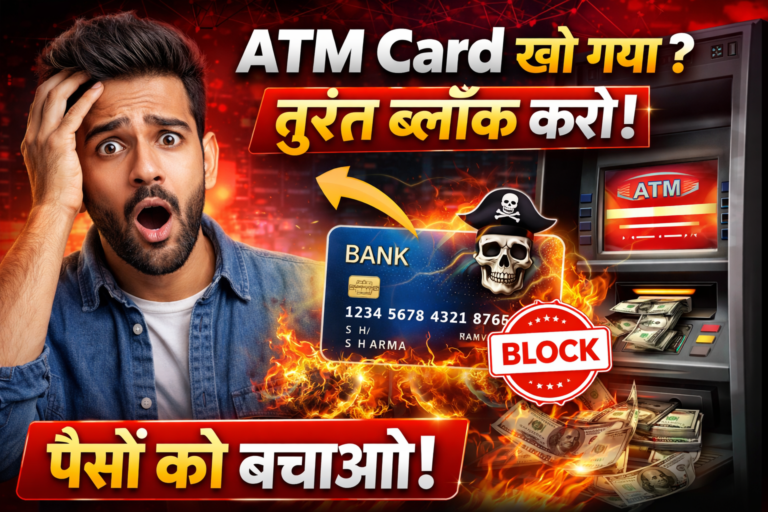 ATM Card Block Kaise Kare 2026 में जानिए आसान तरीके