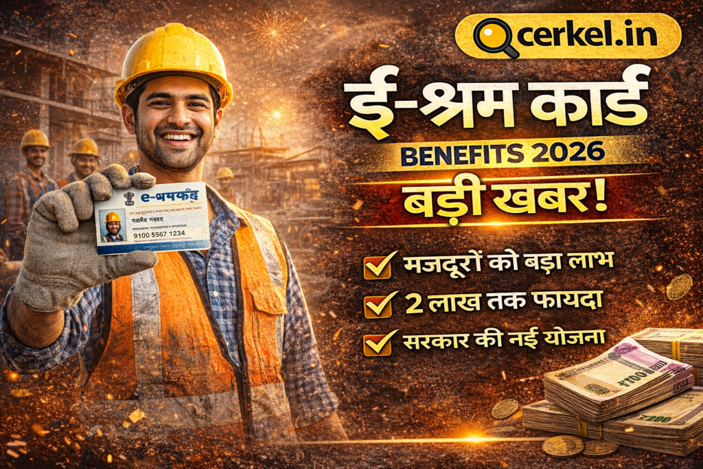 E-Shram Card Benefits 2026