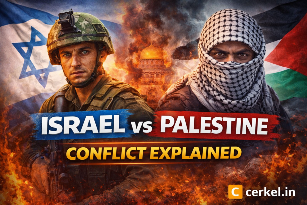 Israel Palestine conflict explained in Hindi 2026