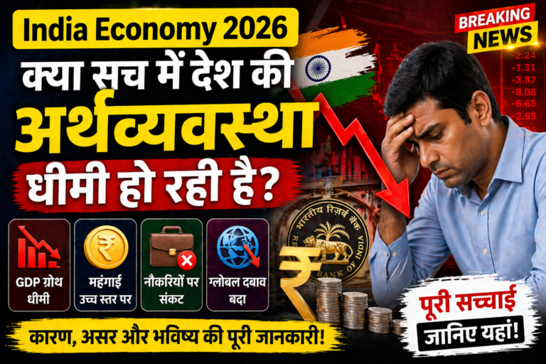 India Economy Slow Down 2026