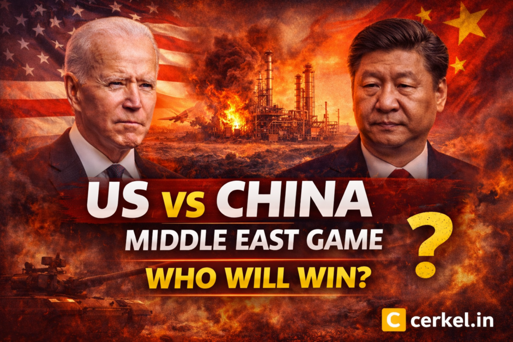 US vs China Middle East game क्या है?